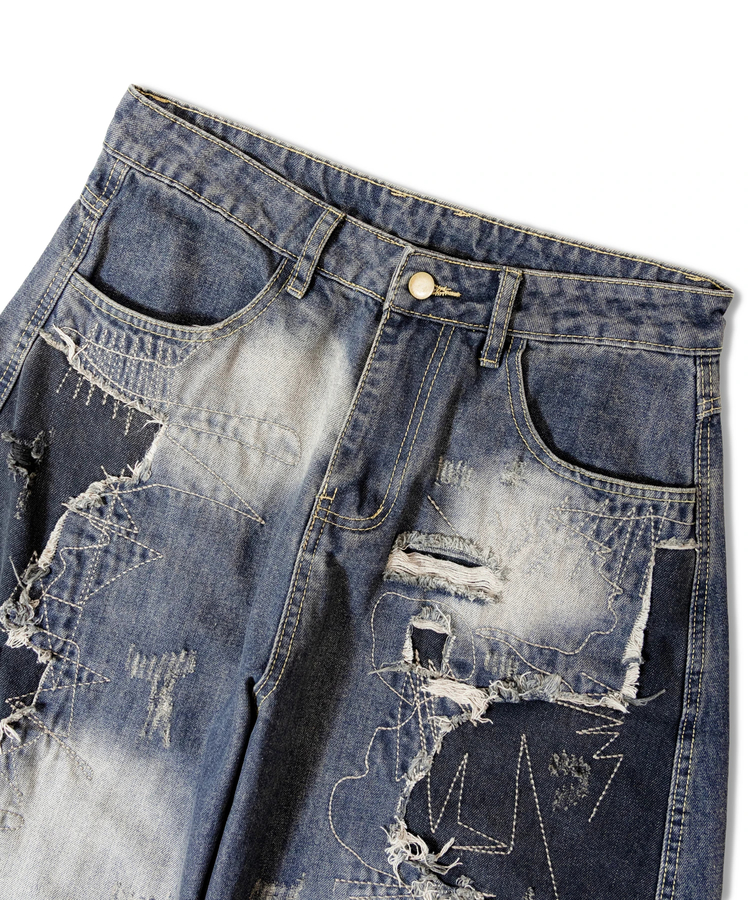JACKROSE(ジャックローズ) |GA REPAIR HARD CRUSH DENIM2(MENS)