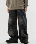 JACKROSE(ジャックローズ) |GA REPAIR HARD CRUSH DENIM2(MENS)