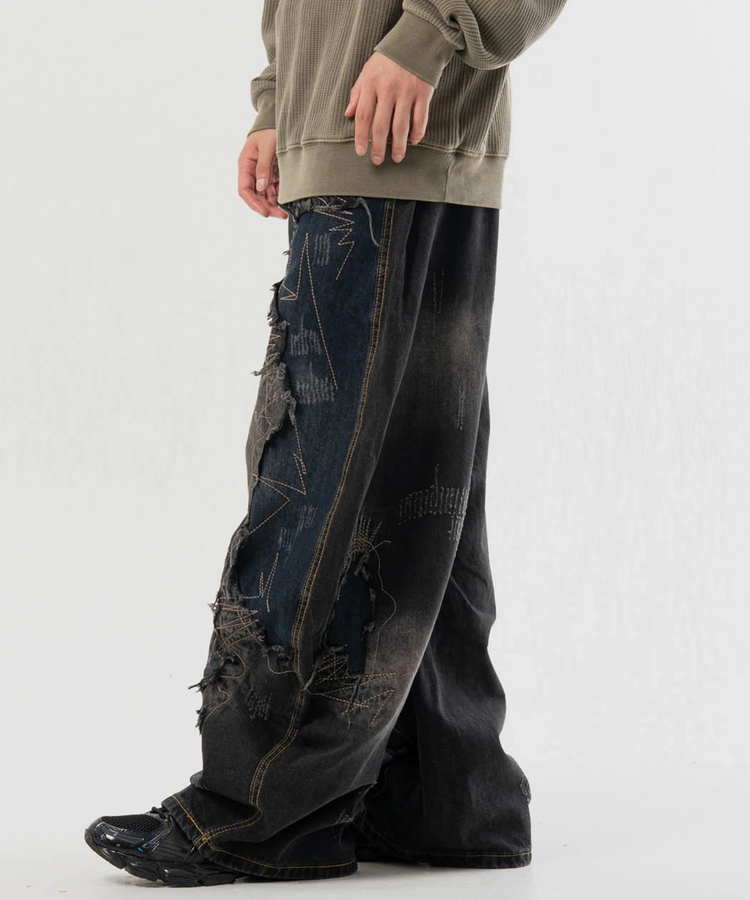 JACKROSE(ジャックローズ) |GA REPAIR HARD CRUSH DENIM2(MENS)