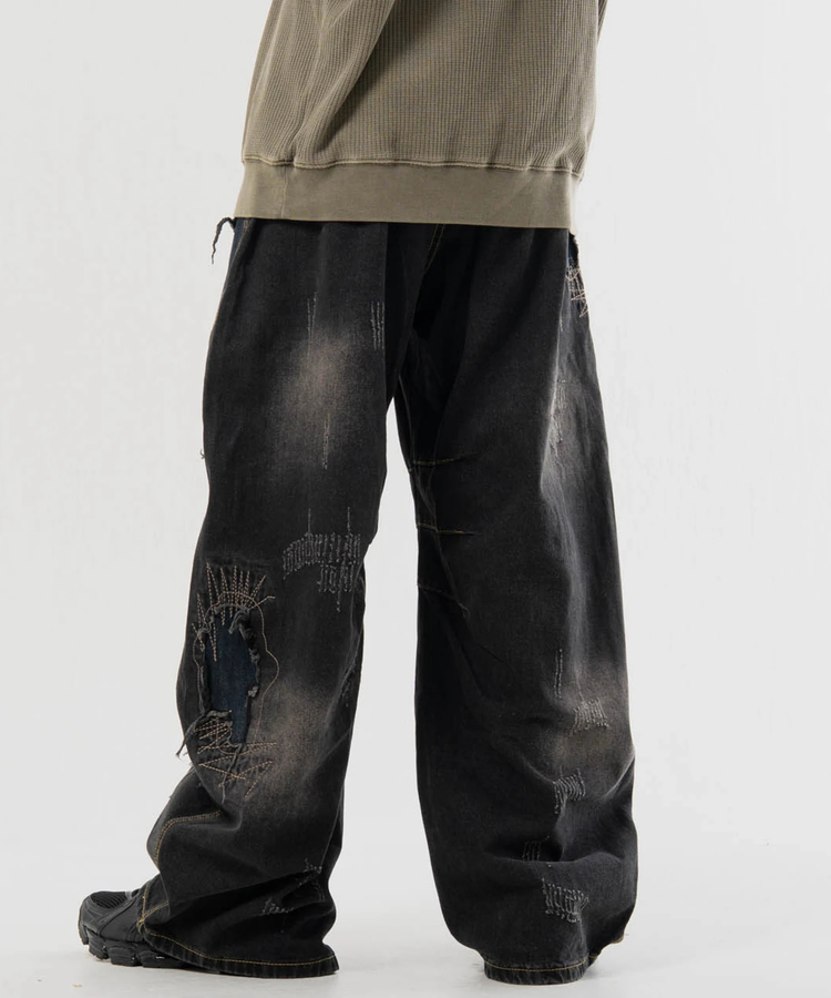 JACKROSE(ジャックローズ) |GA REPAIR HARD CRUSH DENIM2(MENS)