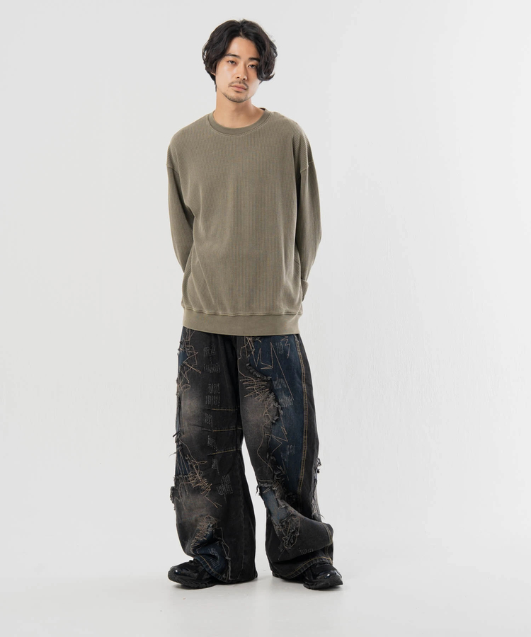 JACKROSE(ジャックローズ) |GA REPAIR HARD CRUSH DENIM2(MENS)