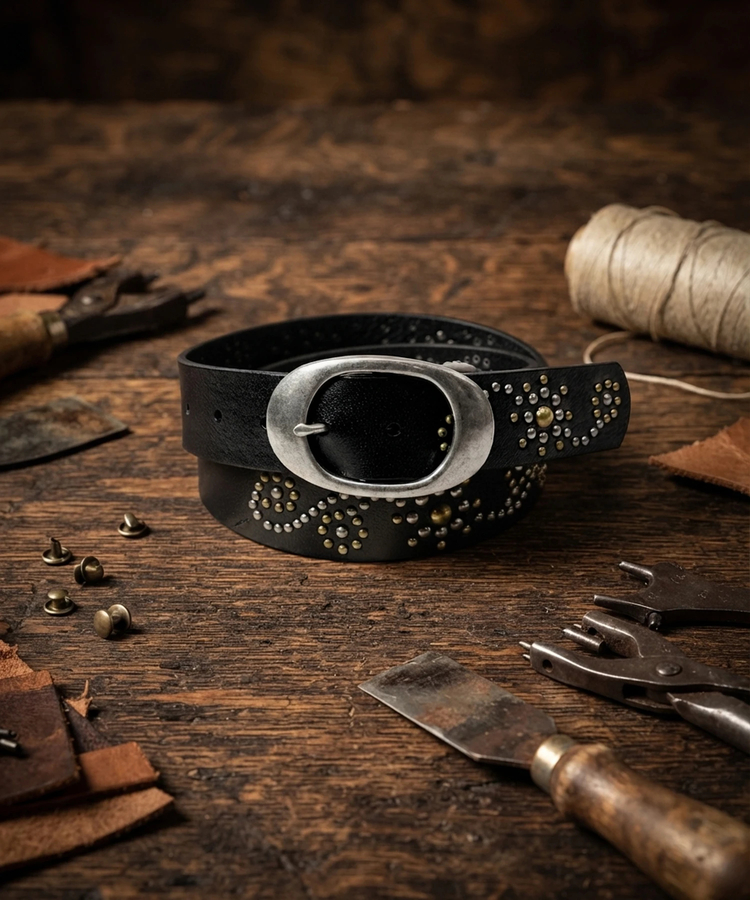 JACKROSE(ジャックローズ) |TACHIYA/タチヤ 38mm スタッズベルト