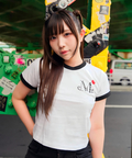 JACKROSE(ジャックローズ) |MUCENT/ムセント LOVRITS MINI HEART  LOGO リンガー SSTEE(WOMENS)