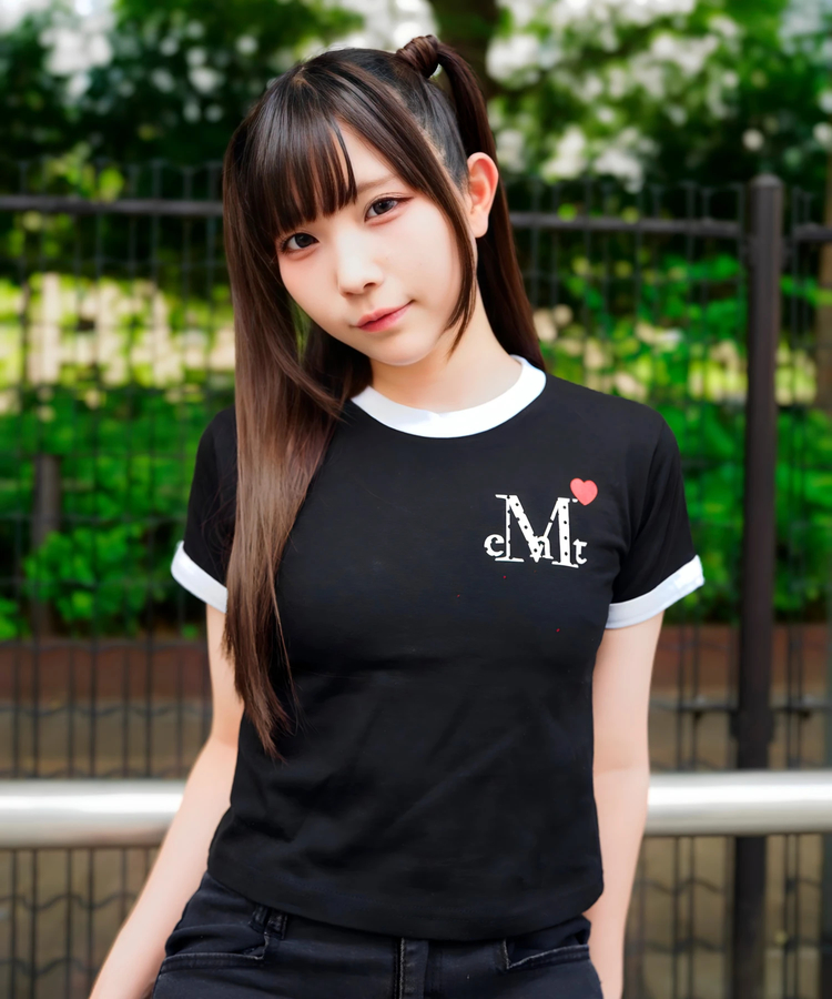 JACKROSE(ジャックローズ) |MUCENT/ムセント LOVRITS MINI HEART  LOGO リンガー SSTEE(WOMENS)