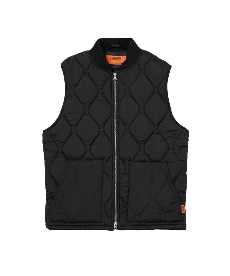 JACKROSE(ジャックローズ) |UNIVERSAL OVERALL/ユニバーサルオーバーオール QUILT VEST(MENS)