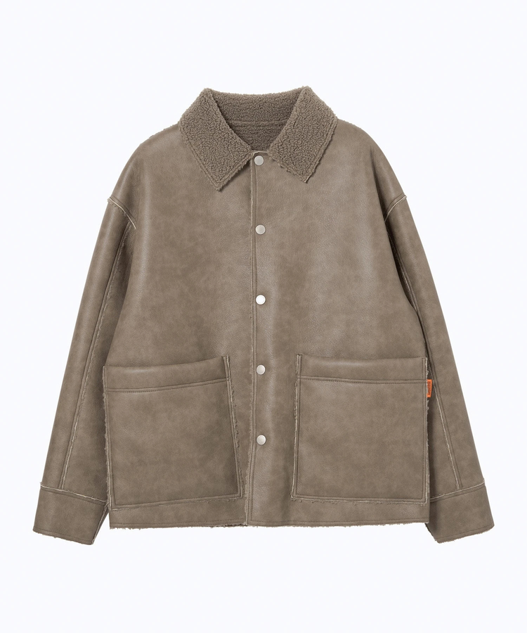 JACKROSE(ジャックローズ) |UNIVERSAL OVERALL/ユニバーサルオーバーオール MOUTON COAT(MENS)