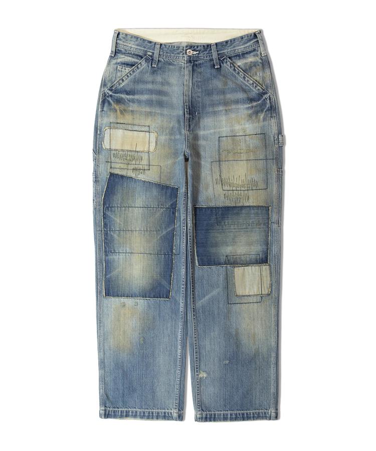JACKROSE(ジャックローズ) |UNIVERSAL OVERALL/ユニバーサルオーバーオール PAINTER PANTS REMAKE(MENS)