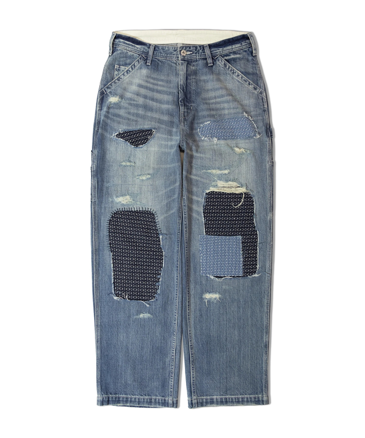 JACKROSE(ジャックローズ) |UNIVERSAL OVERALL/ユニバーサルオーバーオール PAINTER PANTS REMAKE2(MENS)