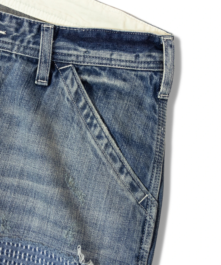 JACKROSE(ジャックローズ) |UNIVERSAL OVERALL/ユニバーサルオーバーオール PAINTER PANTS REMAKE2(MENS)
