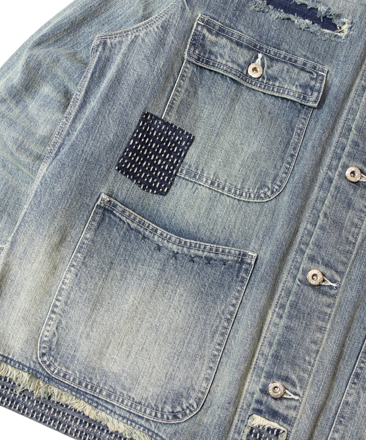 JACKROSE(ジャックローズ) |UNIVERSAL OVERALL/ユニバーサルオーバーオール COVERALL REMAKE2(MENS)
