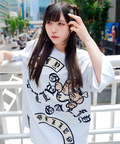 JACKROSE(ジャックローズ) |【GALFY×GALLIS ADDICTION】闇落ちピアス SS Tee(MENS)