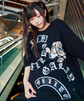JACKROSE(ジャックローズ) |【GALFY×GALLIS ADDICTION】闇落ちピアス SS Tee(MENS)