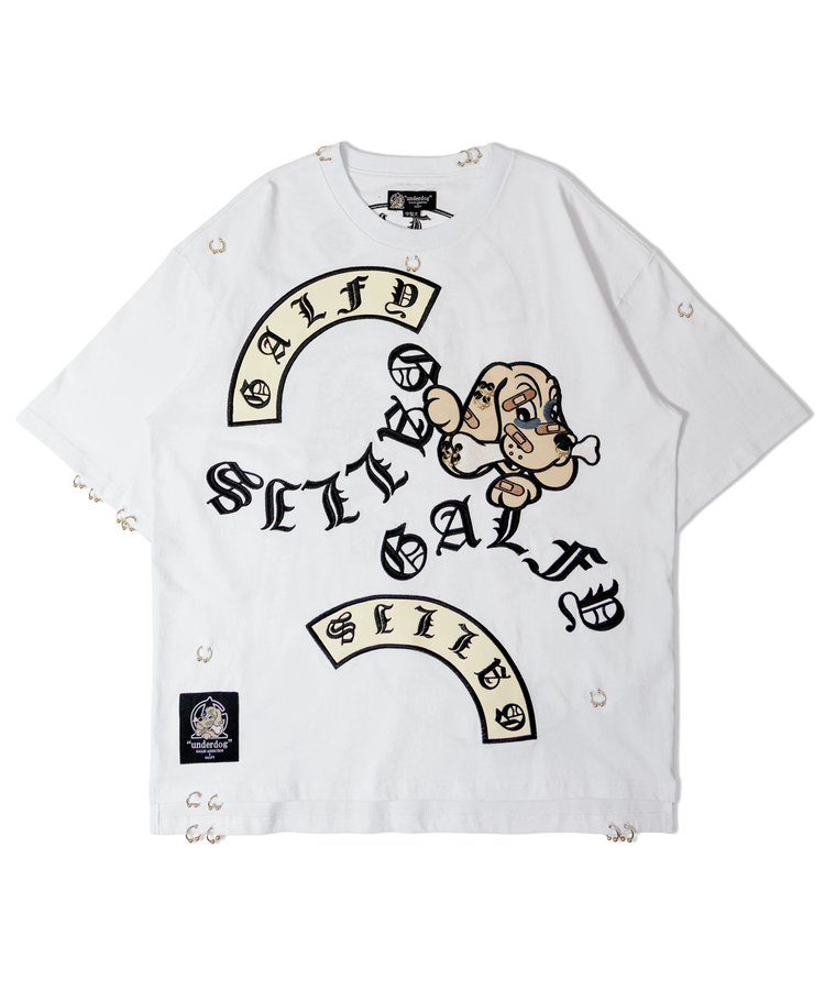 JACKROSE(ジャックローズ) |【GALFY×GALLIS ADDICTION】闇落ちピアス SS Tee(MENS)