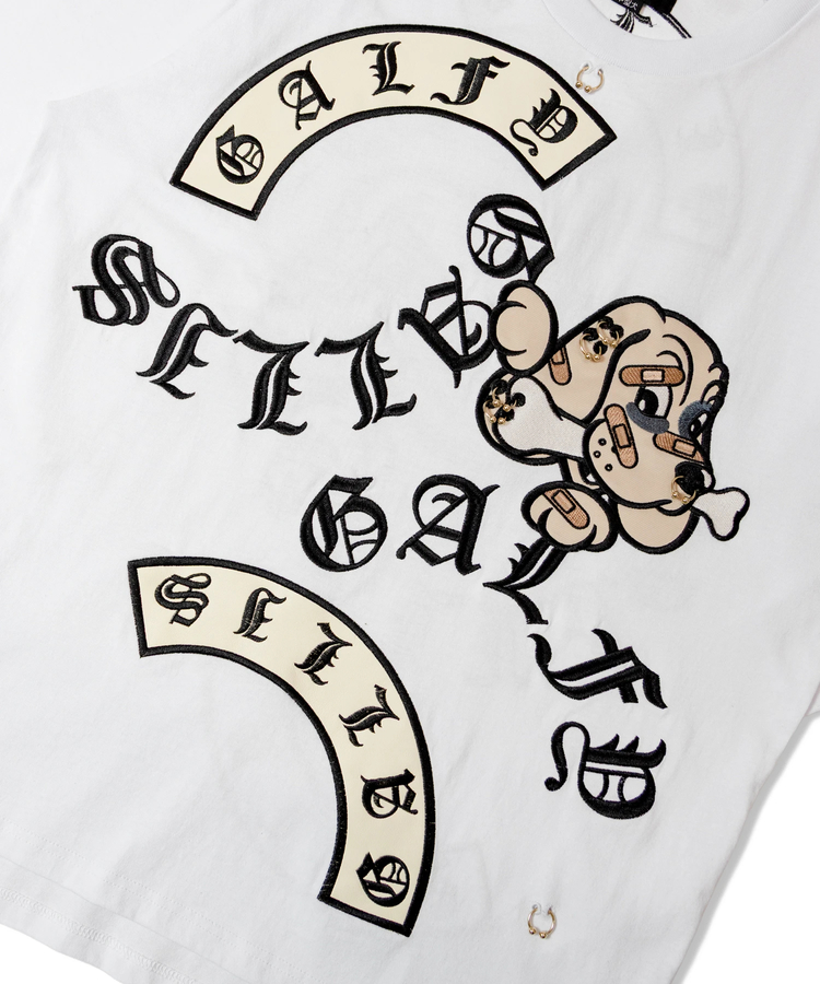 JACKROSE(ジャックローズ) |【GALFY×GALLIS ADDICTION】闇落ちピアス SS Tee(MENS)