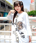 JACKROSE(ジャックローズ) |【GALFY×GALLIS ADDICTION】闇落ちピアス SS Tee(MENS)