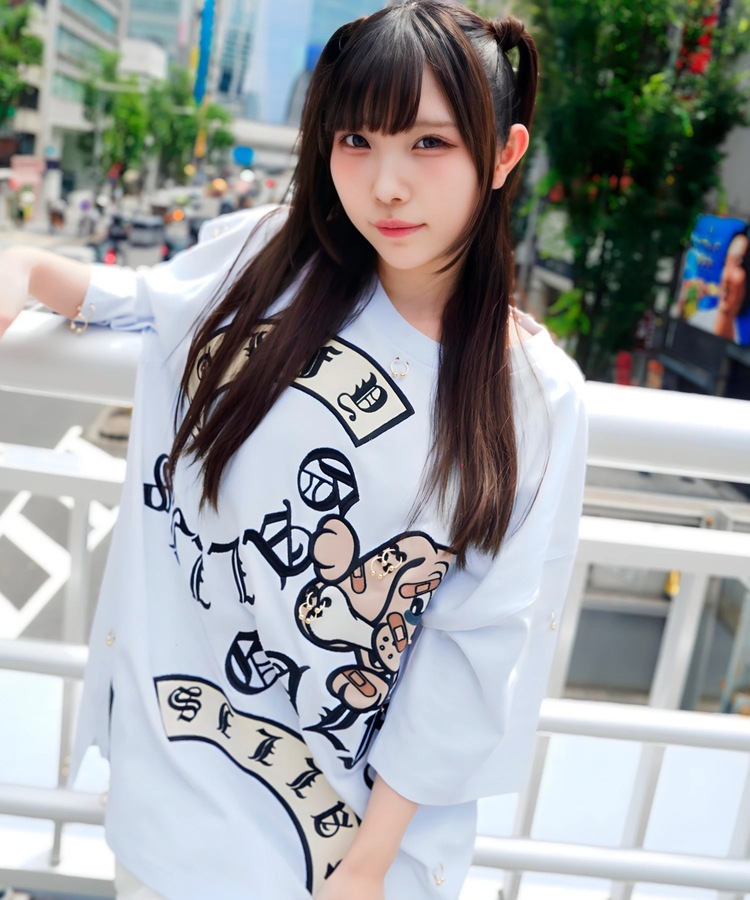 JACKROSE(ジャックローズ) |【GALFY×GALLIS ADDICTION】闇落ちピアス SS Tee(MENS)