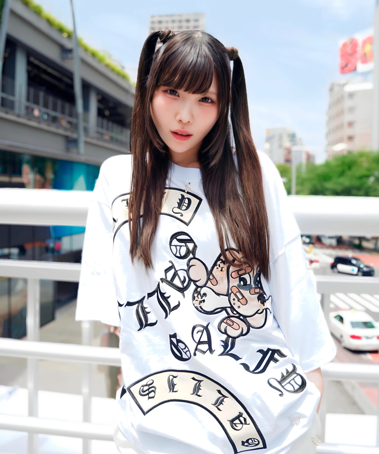 JACKROSE(ジャックローズ) |【GALFY×GALLIS ADDICTION】闇落ちピアス SS Tee(MENS)