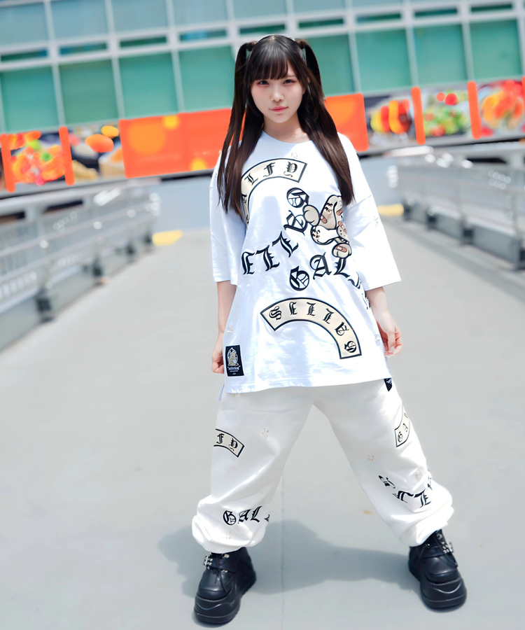 JACKROSE(ジャックローズ) |【GALFY×GALLIS ADDICTION】闇落ちピアス SS Tee(MENS)