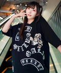 JACKROSE(ジャックローズ) |【GALFY×GALLIS ADDICTION】闇落ちピアス SS Tee(MENS)