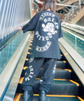 JACKROSE(ジャックローズ) |【GALFY×GALLIS ADDICTION】闇落ちピアス SS Tee(MENS)