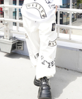 JACKROSE(ジャックローズ) |【GALFY×GALLIS ADDICTION】闇落ちピアススウェットパンツMENS)