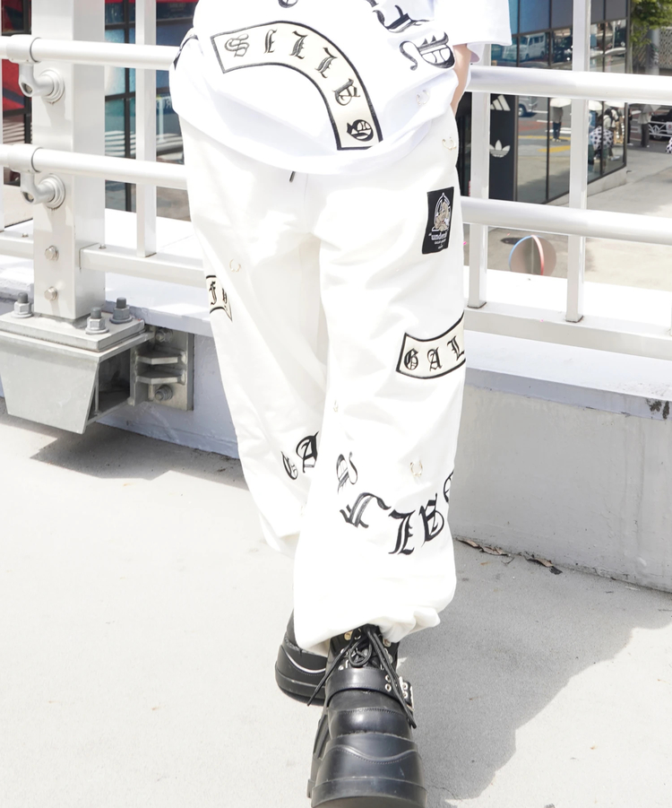 JACKROSE(ジャックローズ) |【GALFY×GALLIS ADDICTION】闇落ちピアススウェットパンツMENS)