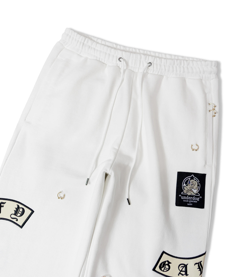 JACKROSE(ジャックローズ) |【GALFY×GALLIS ADDICTION】闇落ちピアススウェットパンツMENS)
