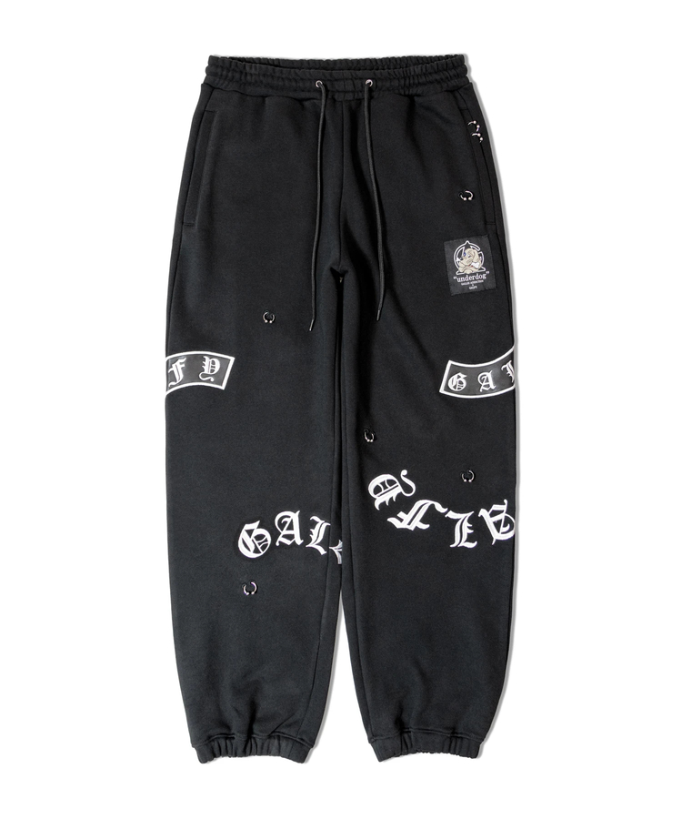 JACKROSE(ジャックローズ) |【GALFY×GALLIS ADDICTION】闇落ちピアススウェットパンツMENS)