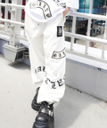 JACKROSE(ジャックローズ) |【GALFY×GALLIS ADDICTION】闇落ちピアススウェットパンツMENS)