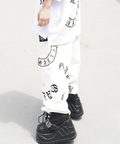 JACKROSE(ジャックローズ) |【GALFY×GALLIS ADDICTION】闇落ちピアススウェットパンツMENS)