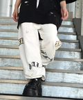 JACKROSE(ジャックローズ) |【GALFY×GALLIS ADDICTION】闇落ちピアススウェットパンツMENS)