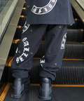 JACKROSE(ジャックローズ) |【GALFY×GALLIS ADDICTION】闇落ちピアススウェットパンツMENS)