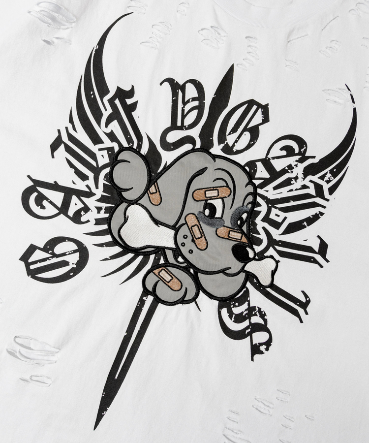 JACKROSE(ジャックローズ) |【GALFY×GALLIS ADDICTION】チー牛Tee SSMENS)