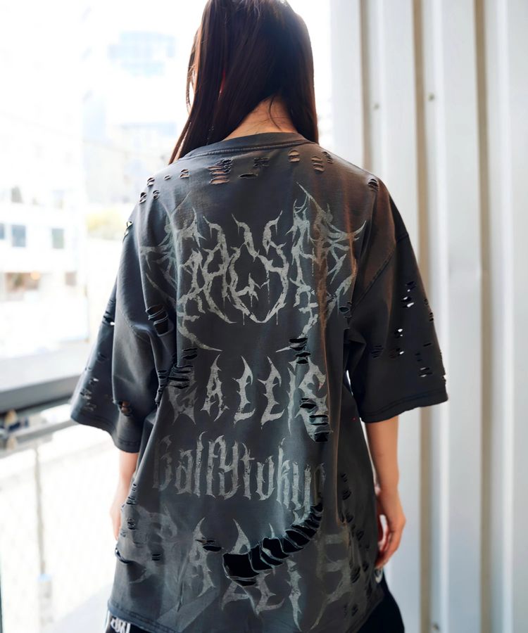 JACKROSE(ジャックローズ) |【GALFY×GALLIS ADDICTION】チー牛Tee SSMENS)