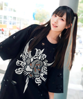 JACKROSE(ジャックローズ) |【GALFY×GALLIS ADDICTION】チー牛Tee SSMENS)