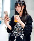 JACKROSE(ジャックローズ) |【GALFY×GALLIS ADDICTION】チー牛Tee SSMENS)