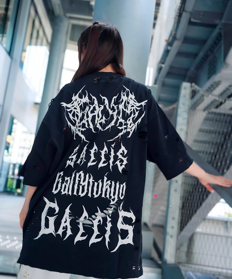 JACKROSE(ジャックローズ) |【GALFY×GALLIS ADDICTION】チー牛Tee SSMENS)