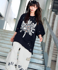 JACKROSE(ジャックローズ) |【GALFY×GALLIS ADDICTION】チー牛Tee SSMENS)