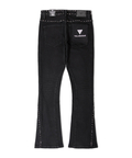 JACKROSE(ジャックローズ) |VALABASAS/ヴァラバサス “MITE”JET BLACK FLARE JEANS(MENS)