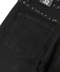 JACKROSE(ジャックローズ) |VALABASAS/ヴァラバサス “MITE”JET BLACK FLARE JEANS(MENS)
