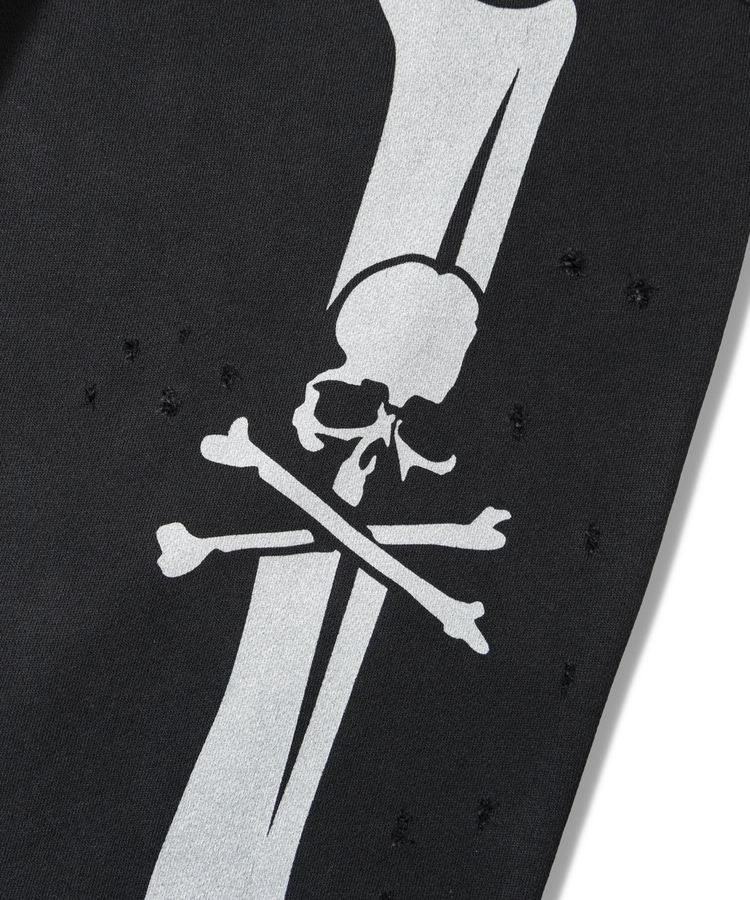 JACKROSE(ジャックローズ) |VANSON×MASTERMIND WORLD/バンソン×マスターマインドワールド ダメージ 裏毛ロングパンツ(MENS)