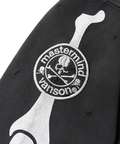 JACKROSE(ジャックローズ) |VANSON×MASTERMIND WORLD/バンソン×マスターマインドワールド ダメージ 裏毛クルーネック スウェット REGULAR FIT(MENS)