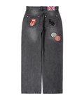 JACKROSE(ジャックローズ) |【The Rolling Stones×JACKROSE】 シグネチャー・ワッペン デニムパンツ(MENS)