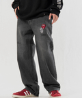 JACKROSE(ジャックローズ) |【The Rolling Stones×JACKROSE】 シグネチャー・ワッペン デニムパンツ(MENS)