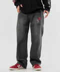JACKROSE(ジャックローズ) |【The Rolling Stones×JACKROSE】 シグネチャー・ワッペン デニムパンツ(MENS)