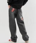 JACKROSE(ジャックローズ) |【The Rolling Stones×JACKROSE】 シグネチャー・ワッペン デニムパンツ(MENS)