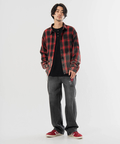 JACKROSE(ジャックローズ) |【The Rolling Stones×JACKROSE】 シグネチャー・ワッペン デニムパンツ(MENS)