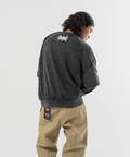 JACKROSE(ジャックローズ) |【The Rolling Stones×JACKROSE】 シグネチャー ラインストーン-レイヤード スウェット(MENS)
