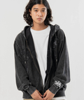 JACKROSE(ジャックローズ) |【The Rolling Stones×JACKROSE】 シグネチャー ロゴ&ラインストーン ZIPパーカー(MENS/WOMENS)
