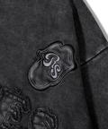 JACKROSE(ジャックローズ) |【The Rolling Stones×JACKROSE】 シグネチャー ロゴ&ラインストーン ZIPパーカー(MENS/WOMENS)